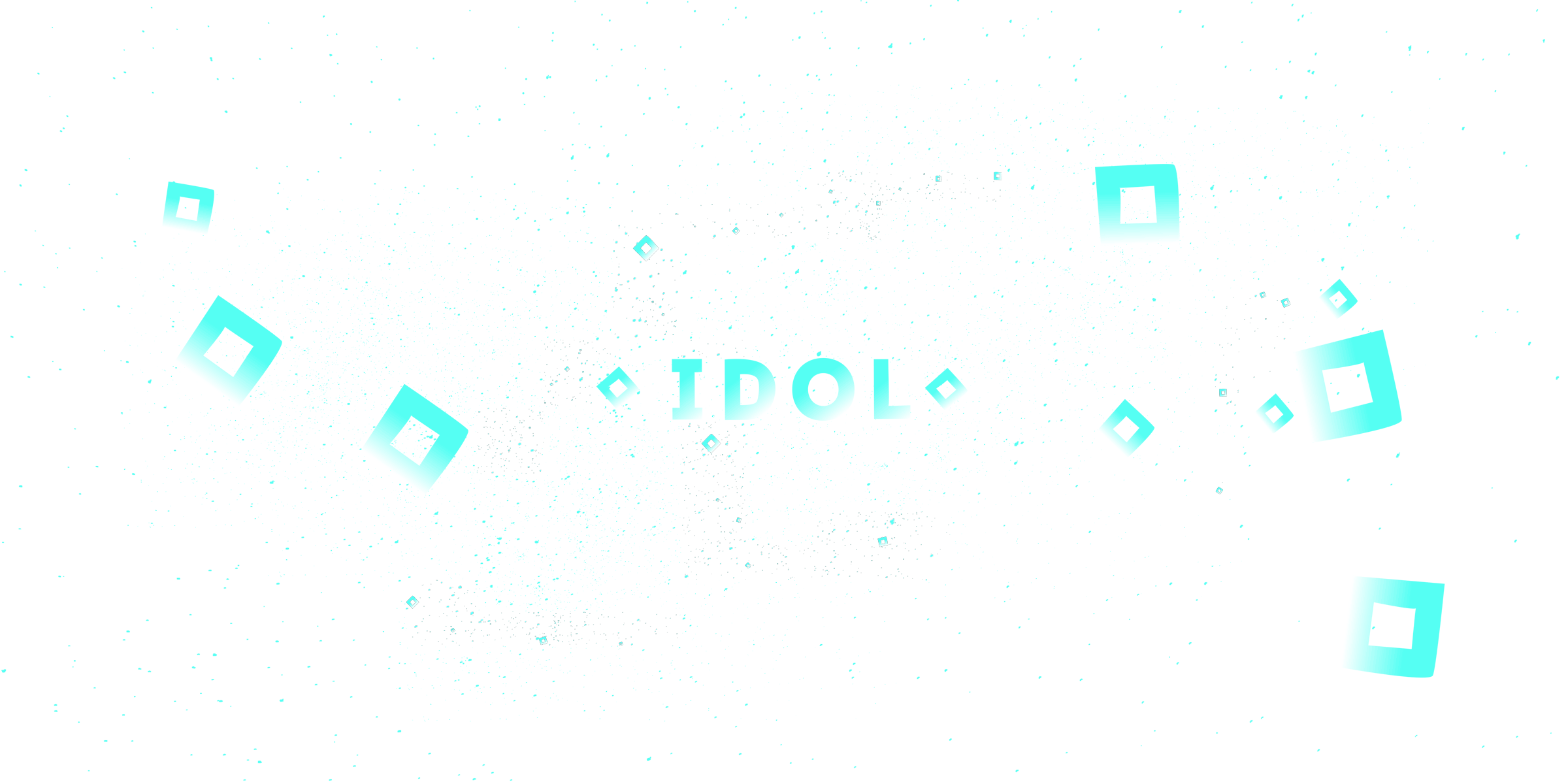 Idol stars logo texture